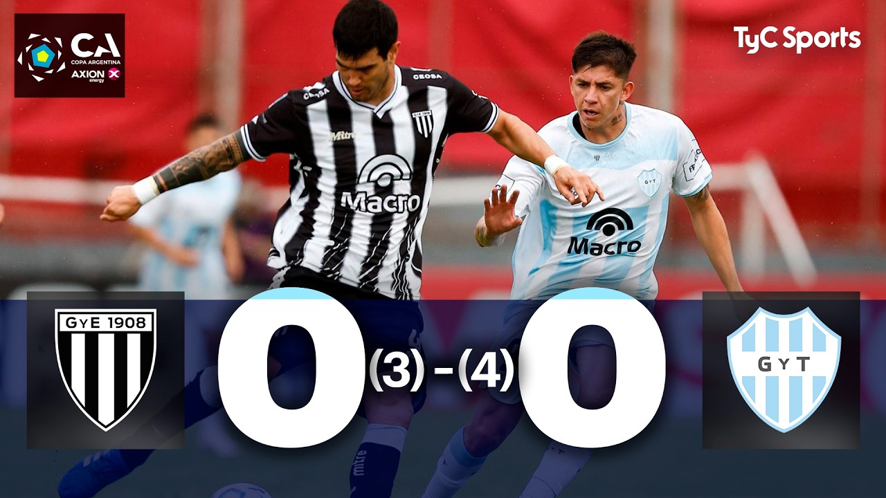 Gimnasia (M) 0 (3) - (4) 0 Gimnasia y Tiro (S) | Copa Argentina 2026 | 32avos de final