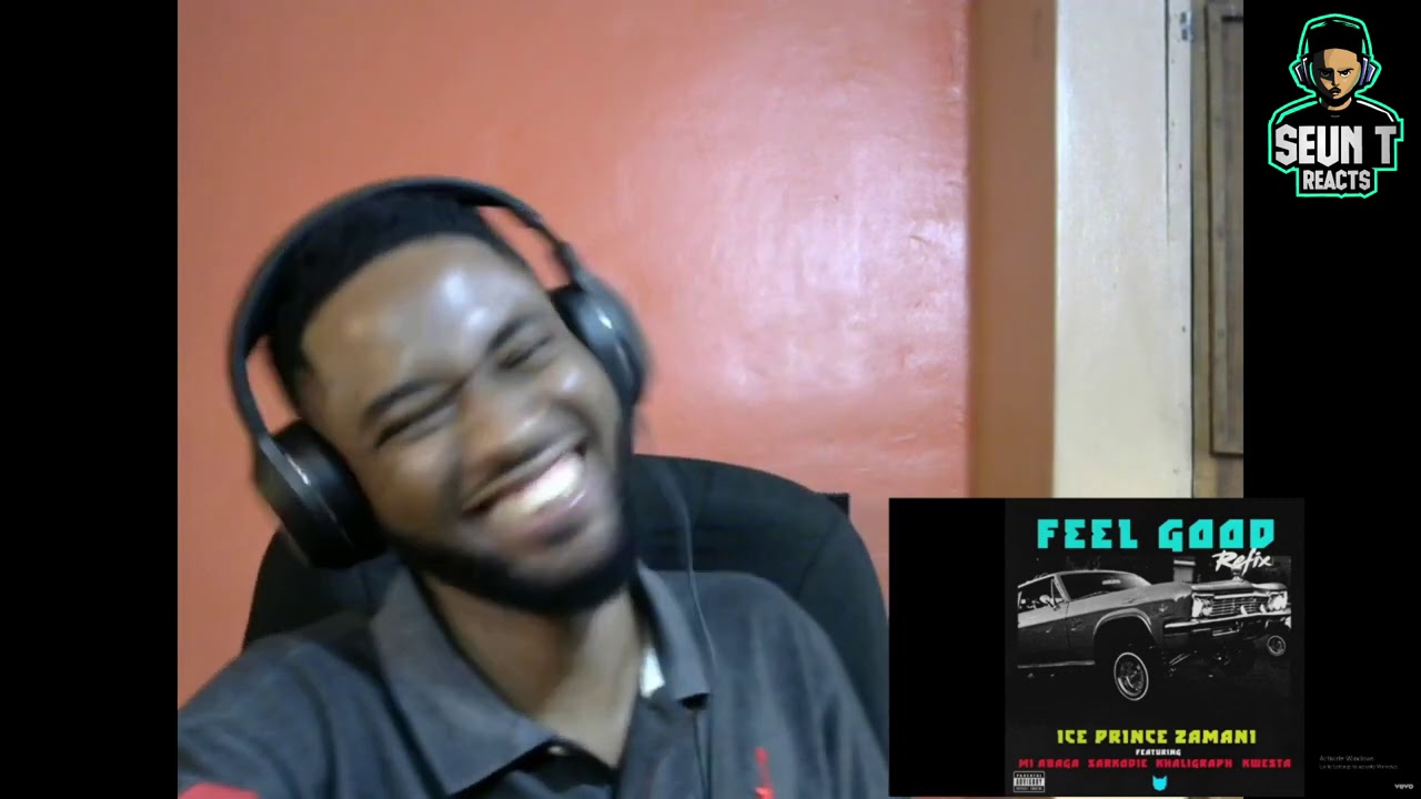 Ice prince, M.I, Khaligraph Jones, Kwesta and Sarkodie- Feel Good remix reaction/Seun T Reacts
