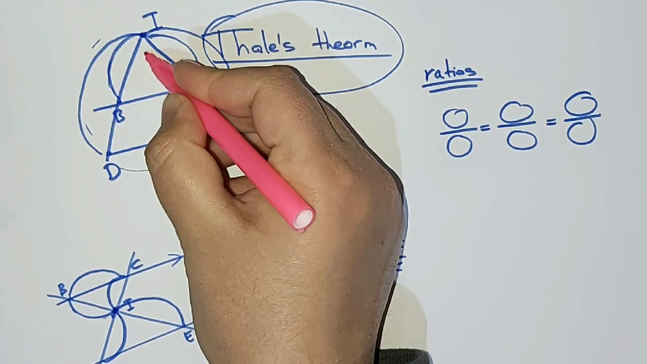 Thale's theorm Grade9