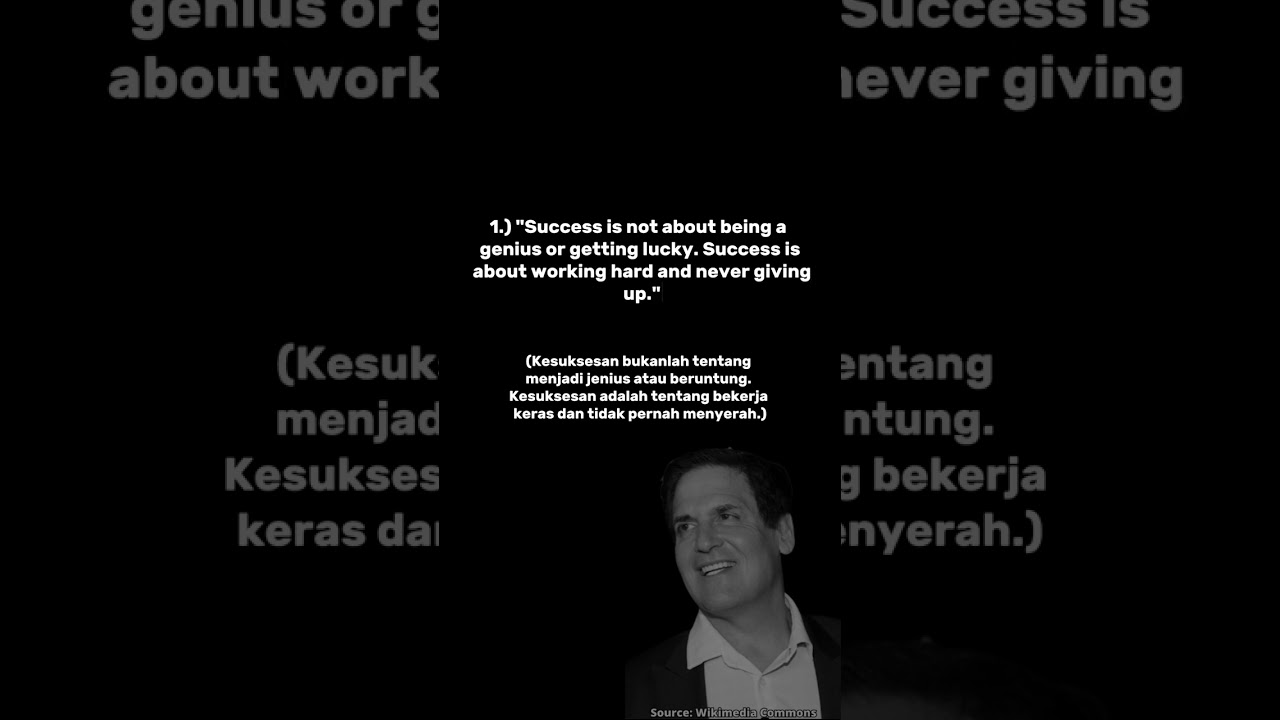 3 Best Motivational Quotes by Mark Cuban for Entrepreneurial Success #motivation #markcuban #quotes