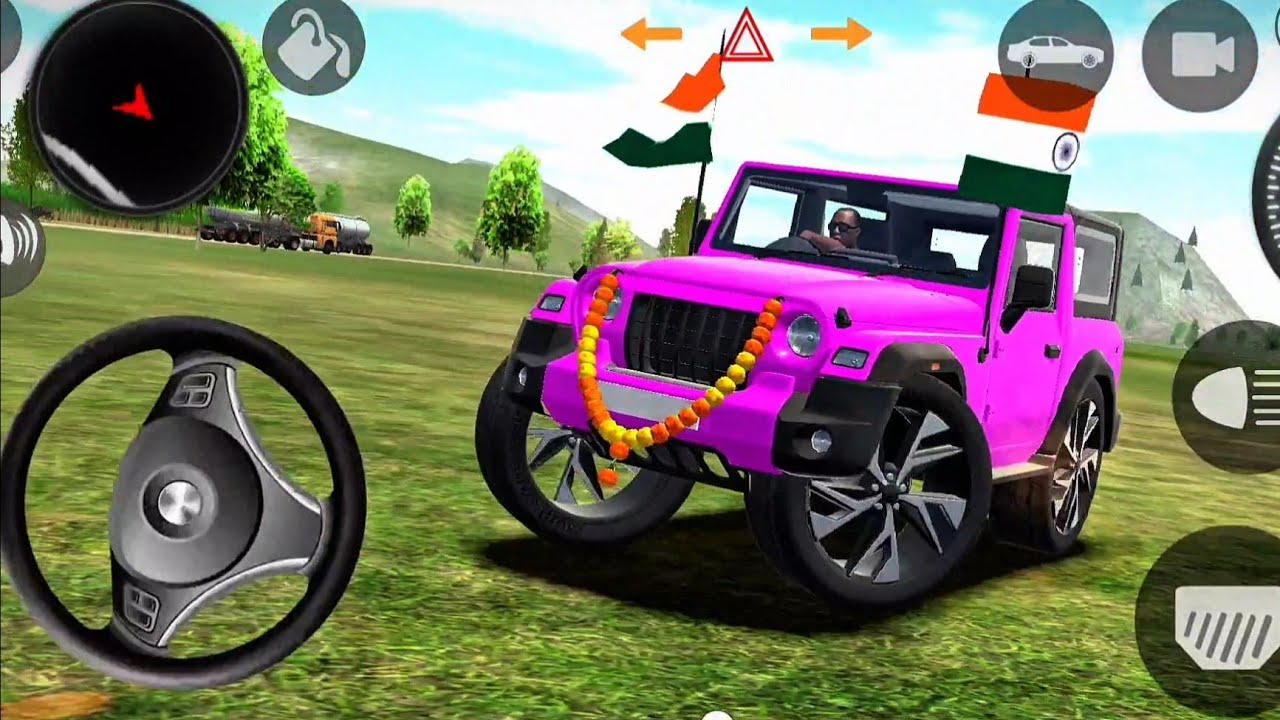 Modified Mahindra Thar Car Games: Indian Cars {Gadi Wala Game} - Car Game Android Gameplay 2026