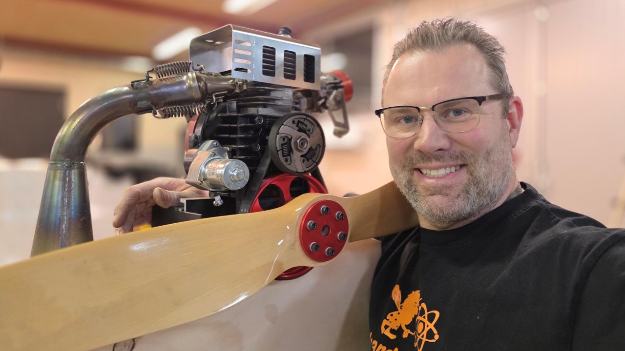 Bygger Custom Air Boat med dubbla motorer