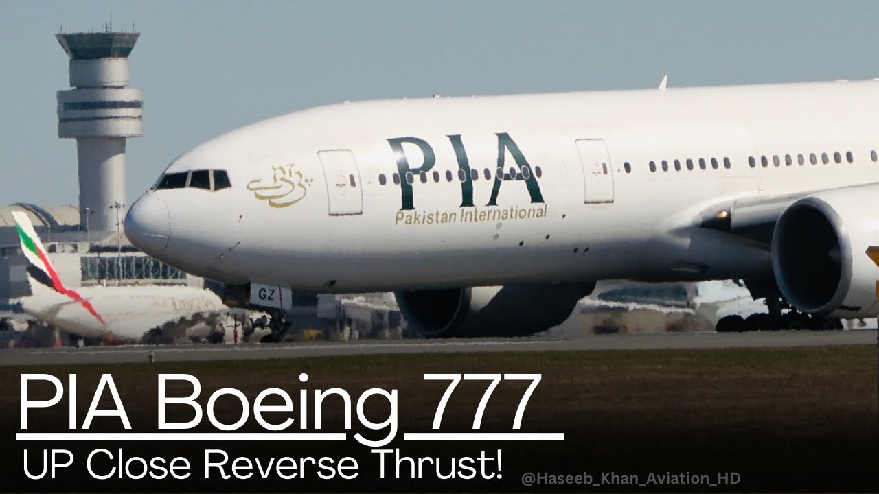 PIA Boeing 777 HEAVY Arrival To Toronto From Lahore! #pakistan #pia #piatoronto #yyz #lahore #apbgz