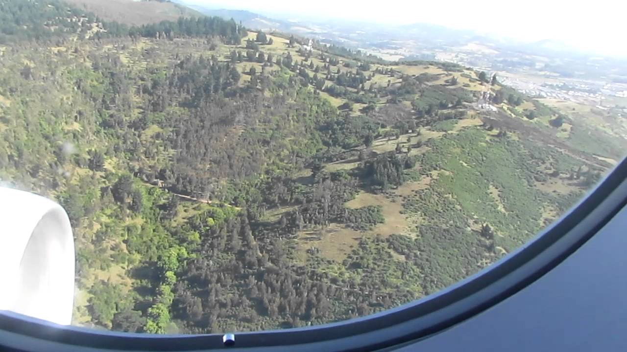 Aterrizaje Temuco LAN Airbus a318, Maquehue