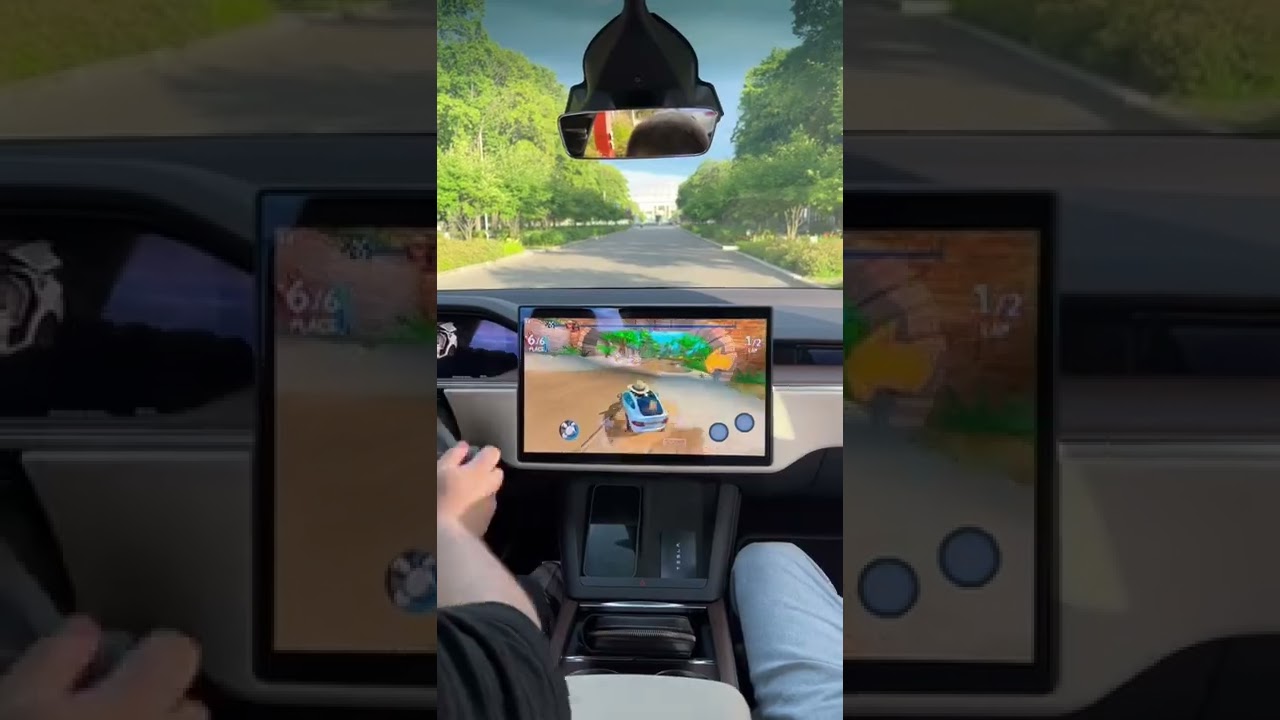 Tesla Model X Plaid games