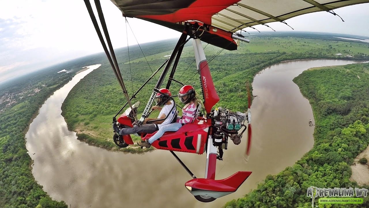 Voo de Ultraleve Trike - Santo Antonio do Leverger