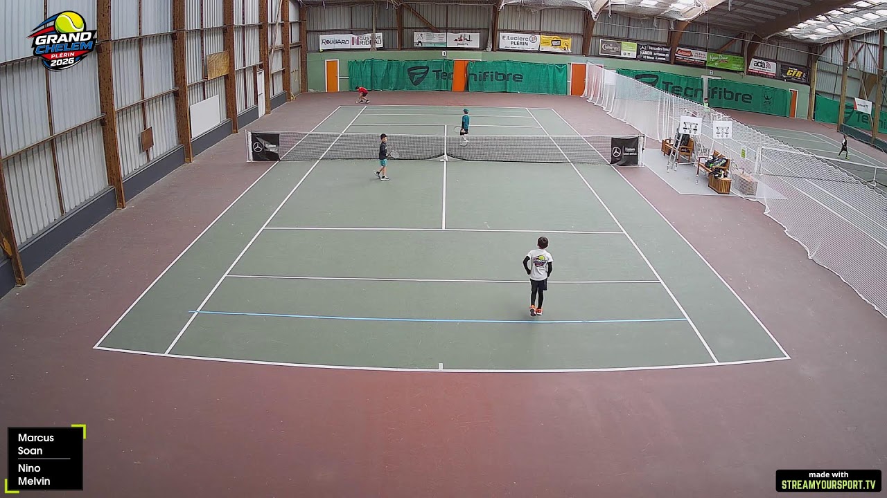 Court 1 : Marcus / Soan 🆚 Nino / Melvin