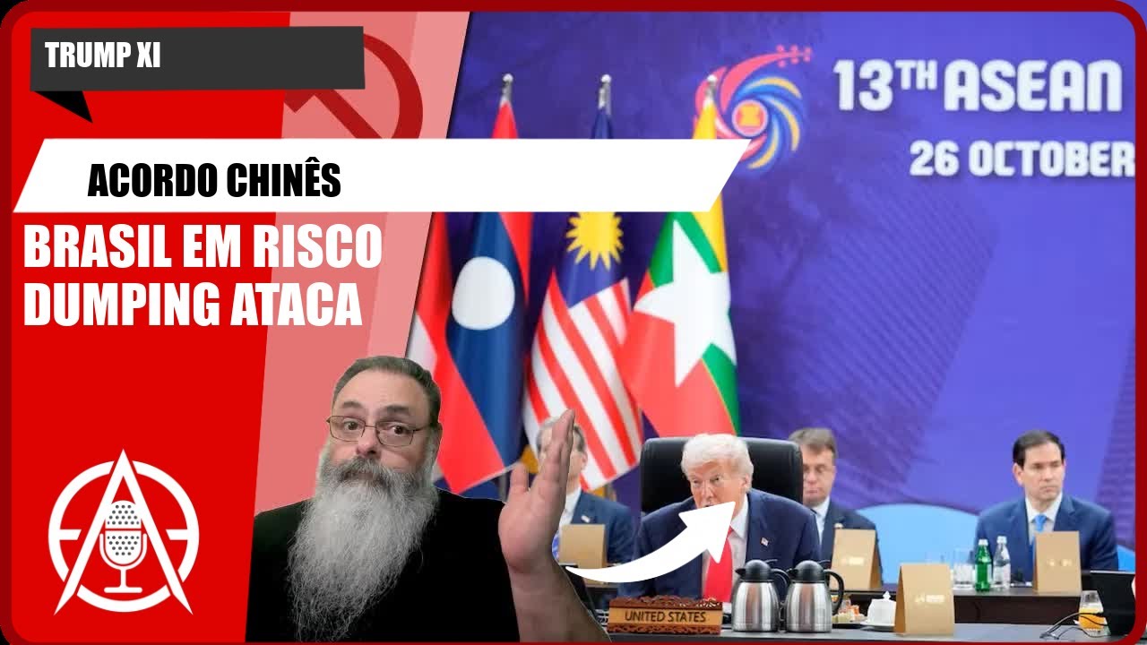 TRUMP E XI: ACORDO QUE ARRUÍNA O BRASIL - CORTE!