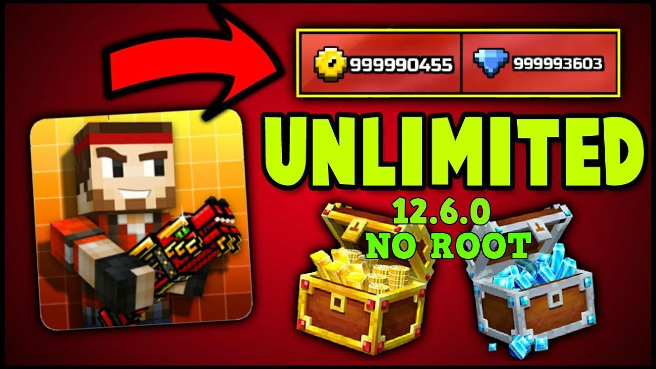 Pixel gun 3d HACK 12.6.0 UNLIMITED gems/coins NO ROOT *WORKING*