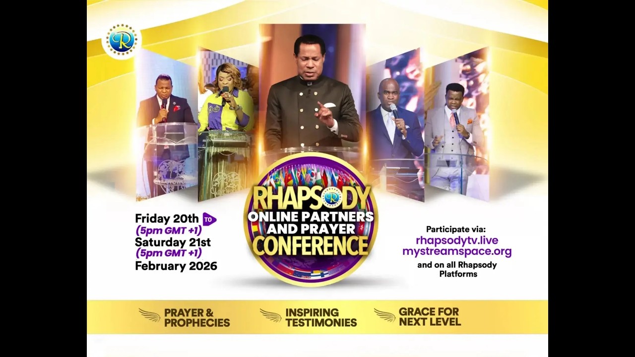 LIVE: DAY 2: RHAPSODY ONLINE PARTNERS AND PRAYER CONFERENCE