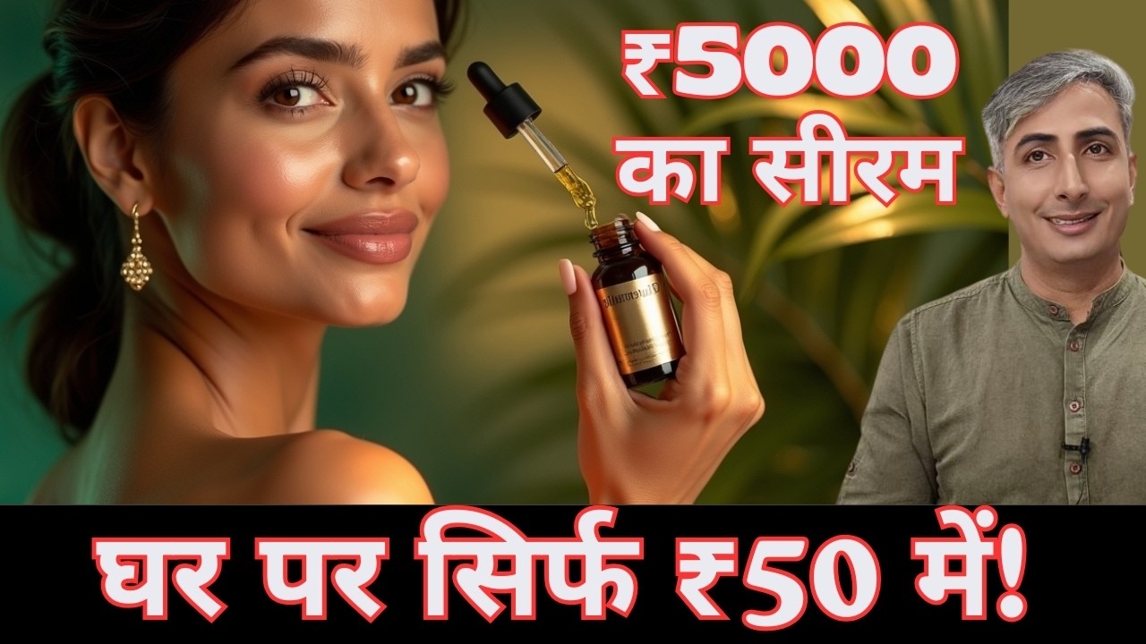 DIY ग्लूटाथियोन सीरम I गोरी त्वचा की गारंटी I DR. MANOJ DAS I #drmanojdas #drmanojdasjaipur