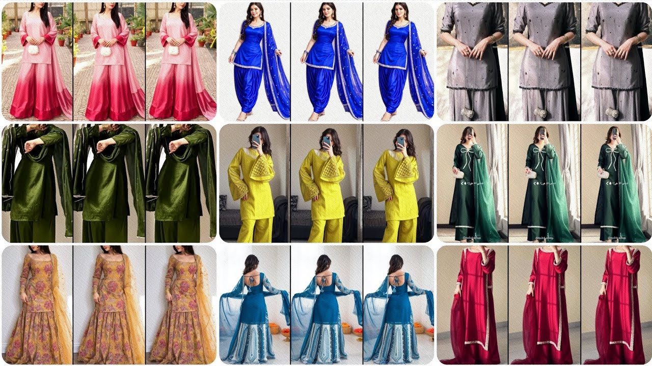 Latest Suit Designs 2026 | Punjabi Suit | Anarkali Suit | Farshi Salwar | Kurti Set Collection Photo