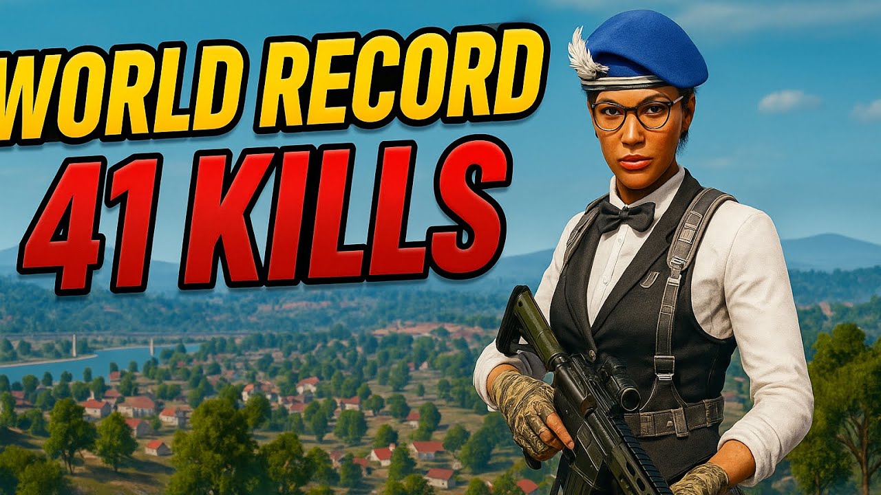 PUBG PS5 World Record - 41 Kills on Taego Kanji_Ezz