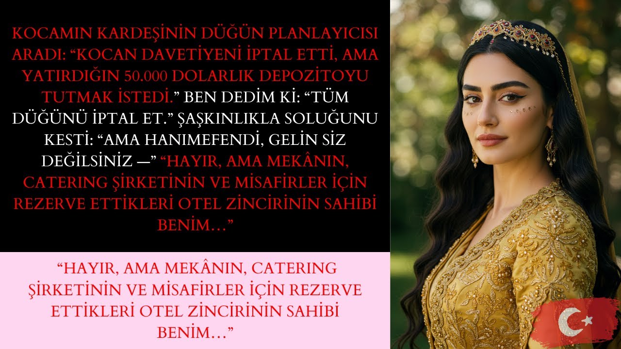 Kocam beni kardeşinin düğününden dışladı — mekânın sahibi olduğumu bilmedi, ben de...