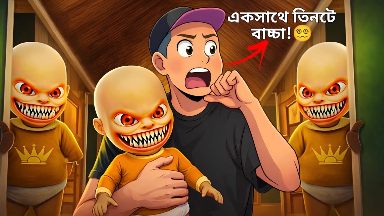 কোথা দিয়ে এলো? 🤕 | Baby In Yellow ( Part 2) | Mulo The Gamer | Bengali Gameplay