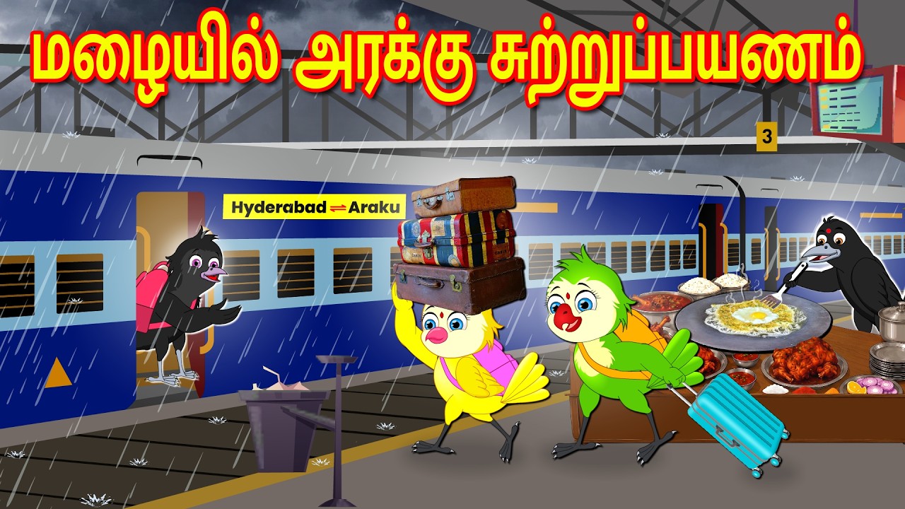 மழையில் அரக்கு சுற்றுப்பயணம் | Tamil Moral Stories | Tamil Stories | Bedtime Stories | Lucy Tamil