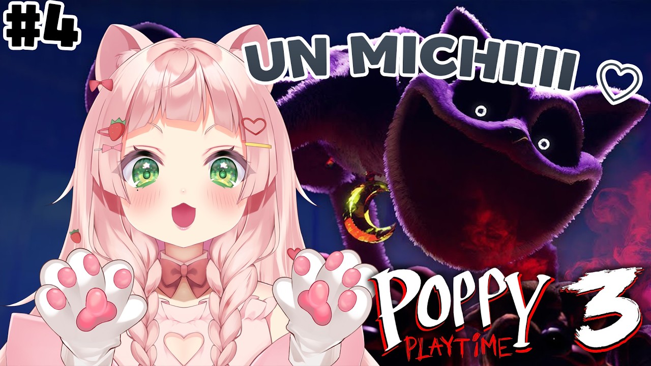 【Poppy Playtime 3】ps ps ps ps y llegaron los mishitos (｡・▿・｡)