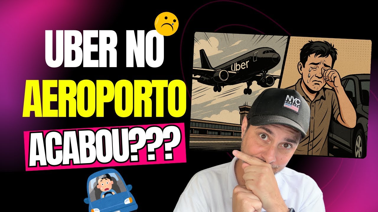 ✈️ UBER TE ENGANOU DE NOVO? ENTENDA A NOVA REGRA NO AEROPORTO E FILA VIRTUAL!