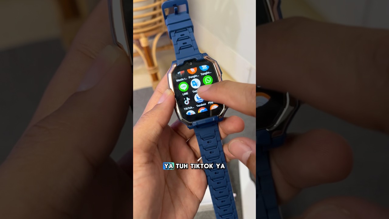 Smartwatch kiumo untuk anak yg bisa video call dan sudah full android #smartwatchanak