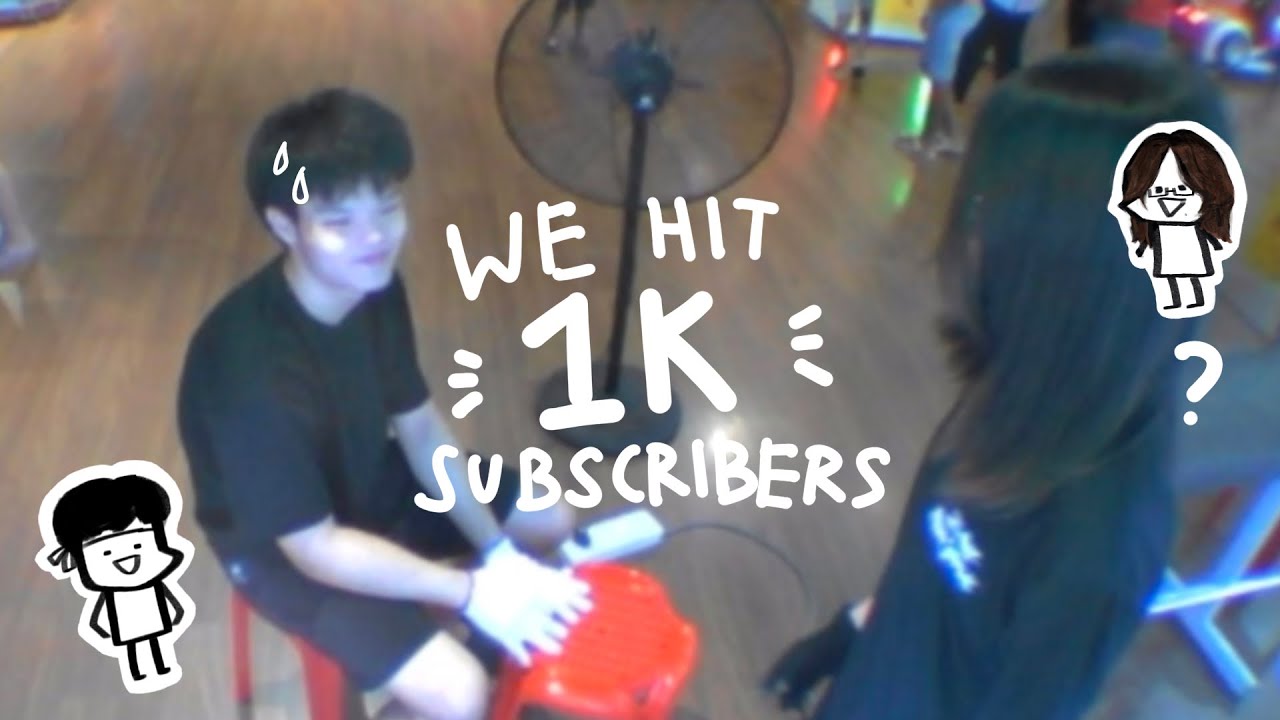 1K subs vlog because I can’t edit