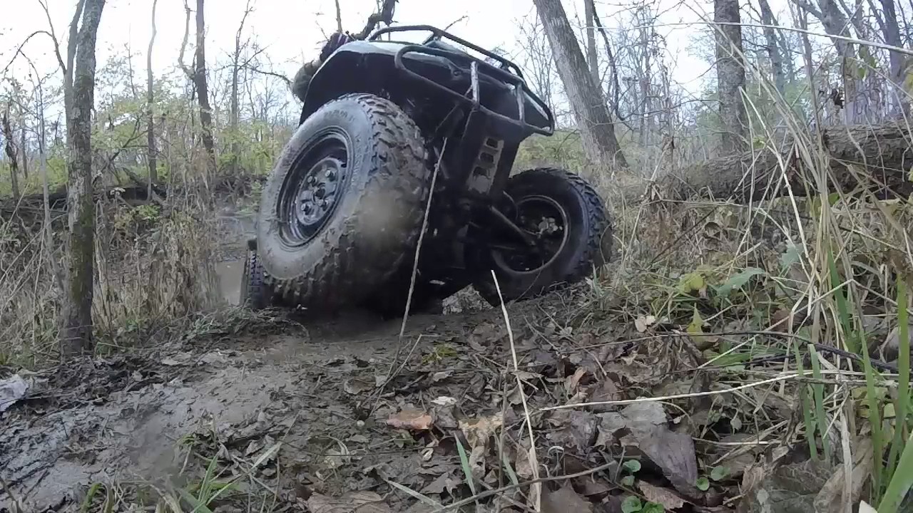 Suzuki Ozark 250 jumping hill climbing wheelies trail riding