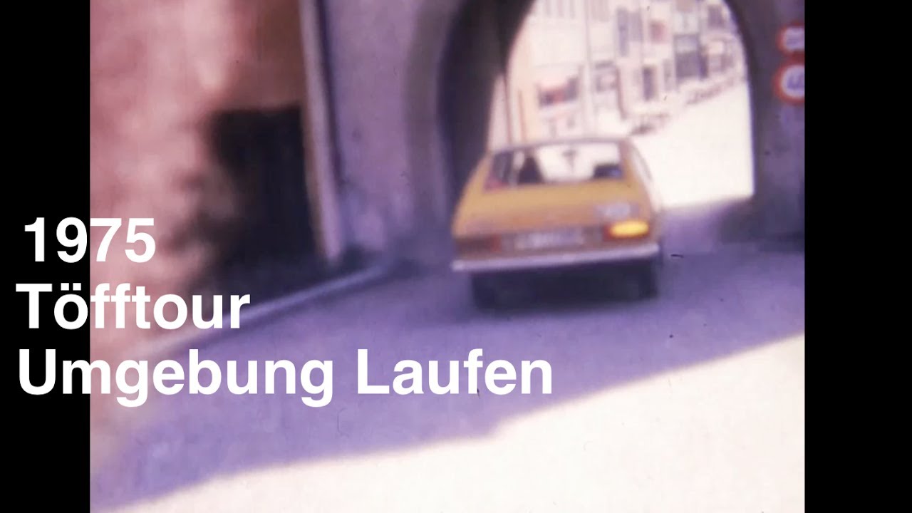1977 T&ouml;fftour Umgebung Laufen