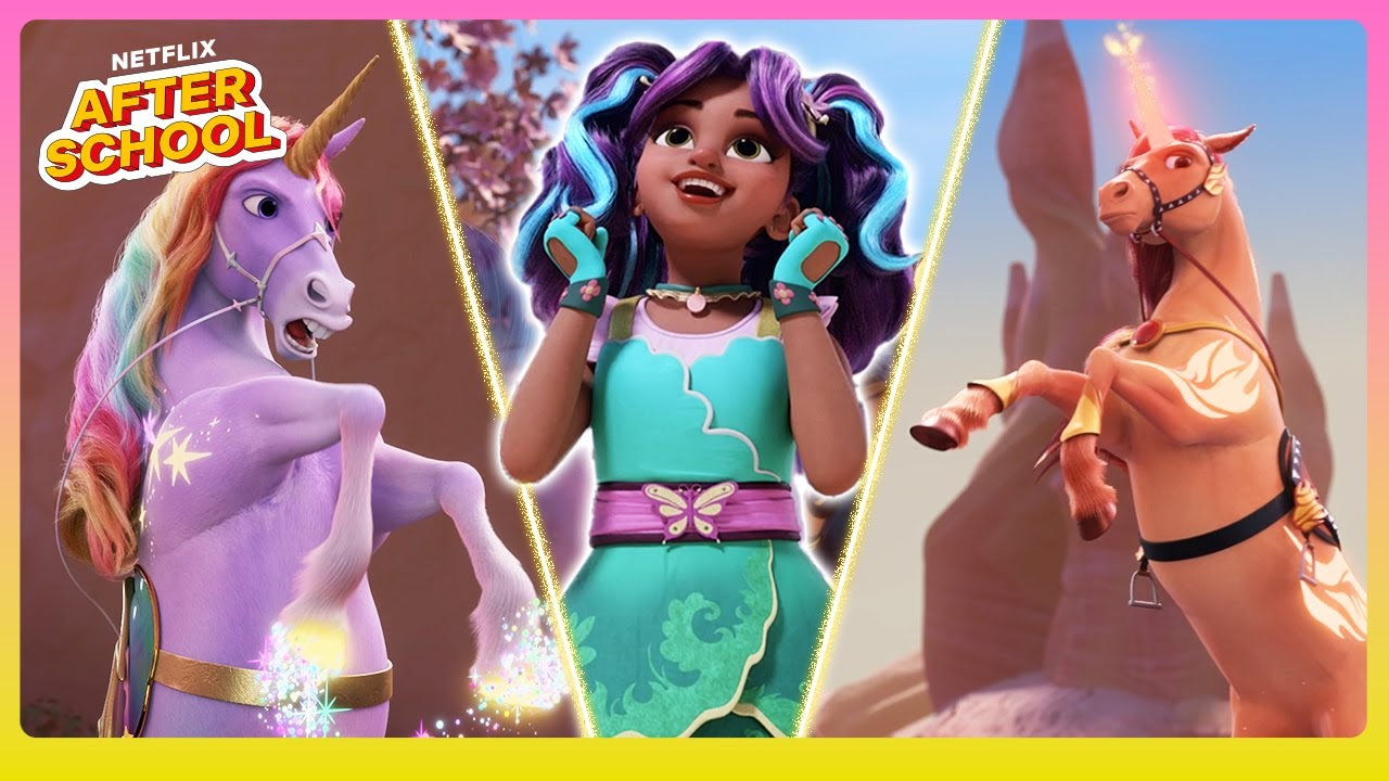 Most Magical Unicorn Rescues! 🦄✨ Unicorn Academy | Netflix After School