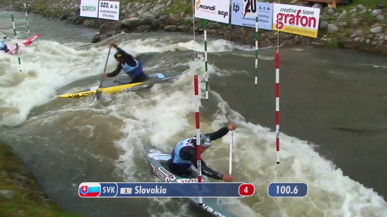 3xC1M Slovakia - 2016 ECA Canoe Slalom European Championships
