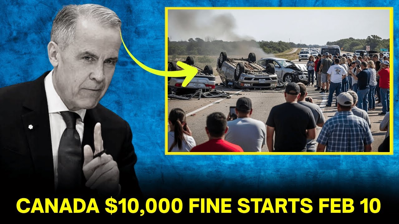 EMERGENCY: Every Canada Driver Being Fined $10K Starting Feb 10 &ndash; Police Active NOW (2026)