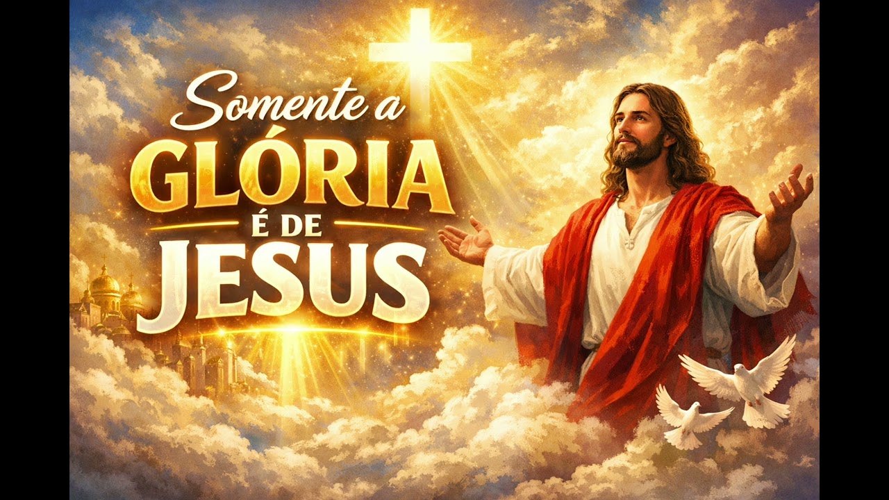 Somente a glória é de JESUS 