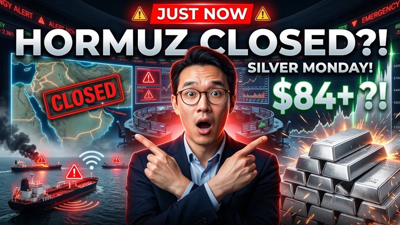 JUST NOW: Hormuz Closed — The Black Swan That Could Send Silver Exploding Monday | OG John AG