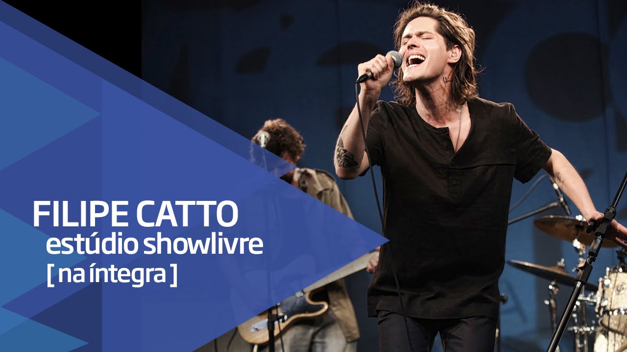 Filipe Catto no Estúdio Showlivre  - Apresentação na íntegra