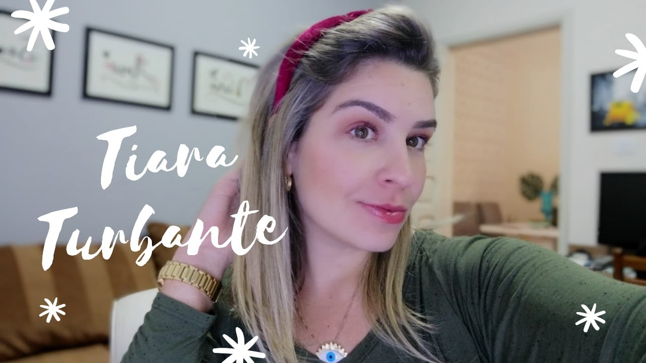 TIARA TURBANTE : 3 FORMAS DE USAR !