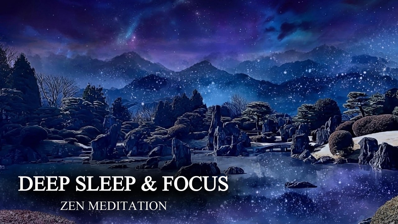 【Музыка для сна и работы】Японский эмбиент в звездную ночь