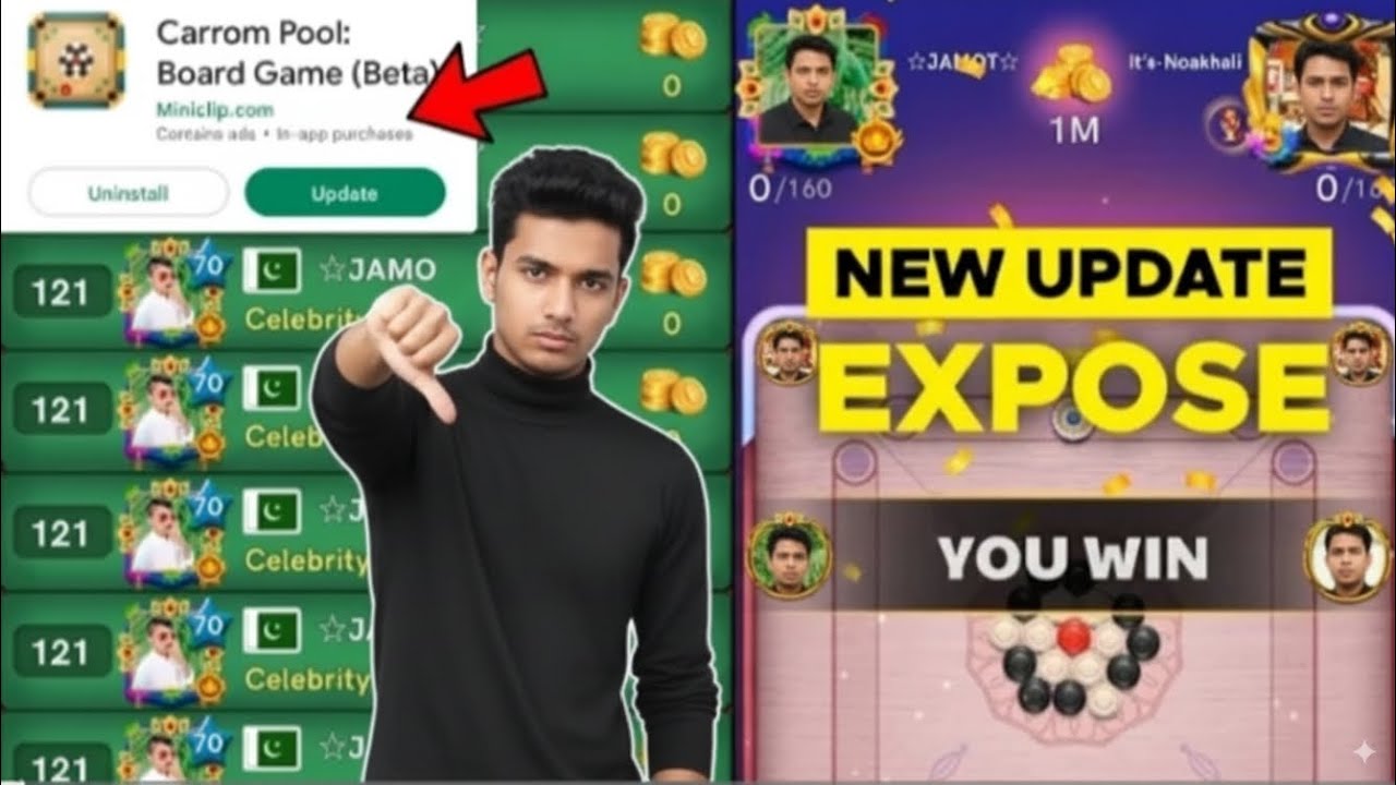 “Carrom Pool Game – Pro Tricks, Best Shots & Winning Tips | Full Gameplay 2025”