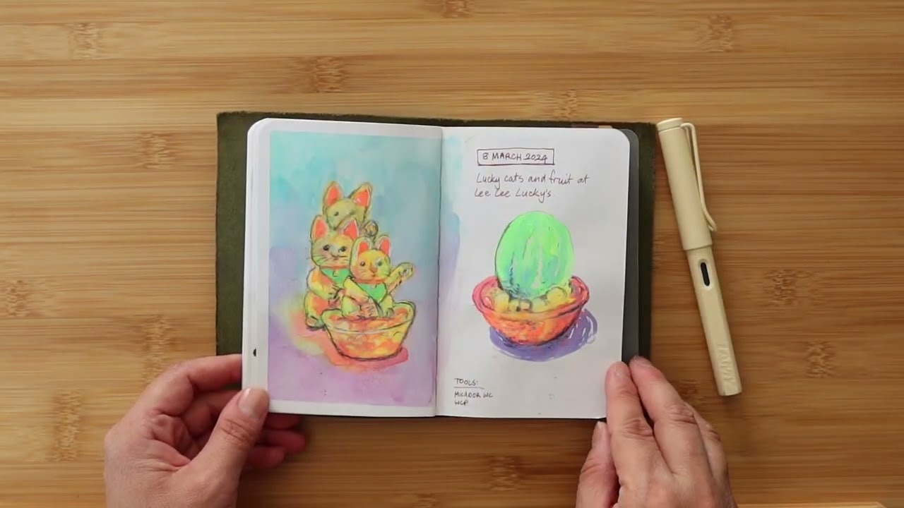 Sketchbook #6 flip through