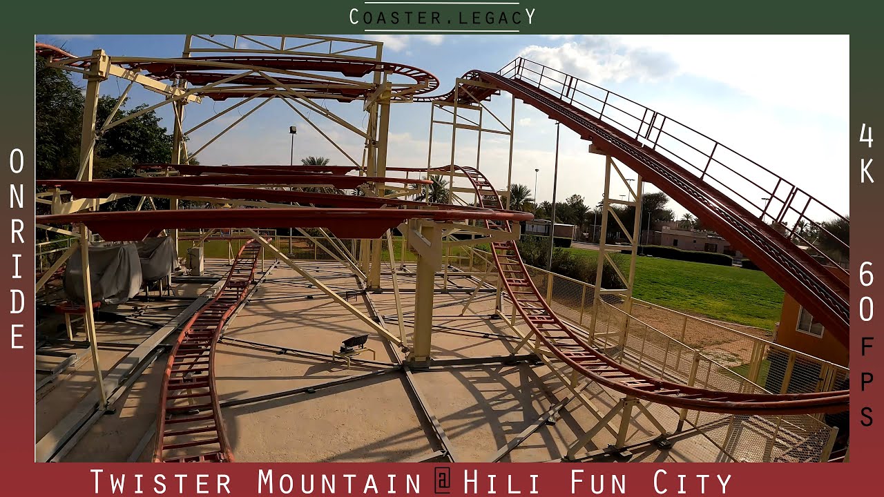 POV • Twister Mountain @  Hili Fun City | 4K @60fps