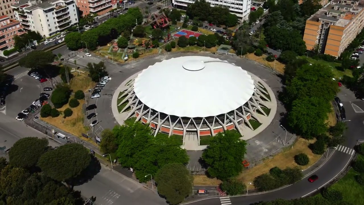 quartiere Flaminio ripreso dal drone 4k