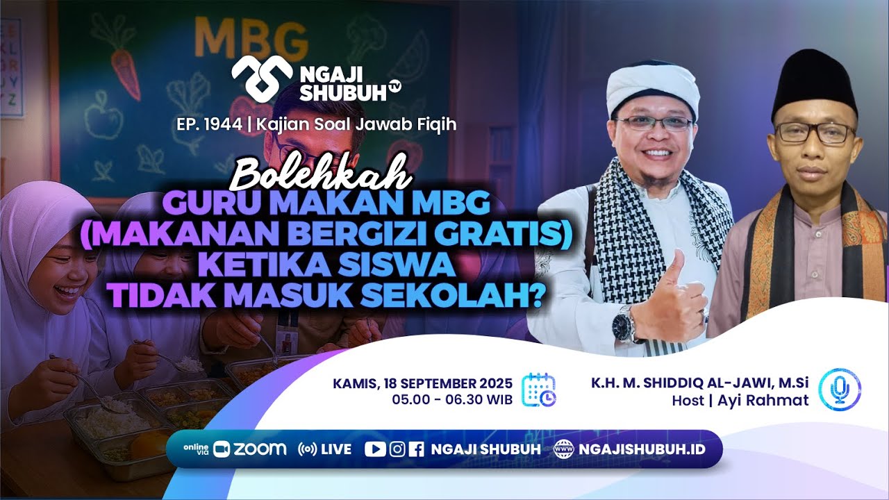 BOLEHKAH GURU MAKAN MBG (MAKANAN BERGIZI GRATIS) KETIKA SISWA TIDAK MASUK SEKOLAH?