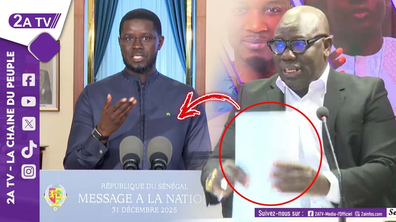 Magistral: Ahmed Aïdara Décortique le Discours du Président Bassirou Diomaye Faye | 31 Décembre 2025