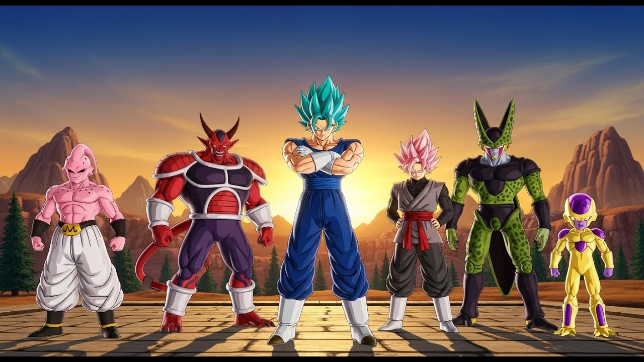 Vegetto Blue vs Villanos Random [Very Hard] - DBZ: Sparking! ZERO (Mod Latino)