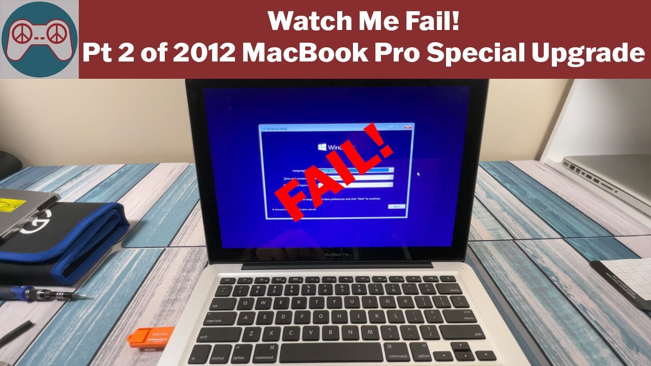 2012 MacBook Pro Upgrade Pt. 2 - Adding Windows to a 2nd Drive