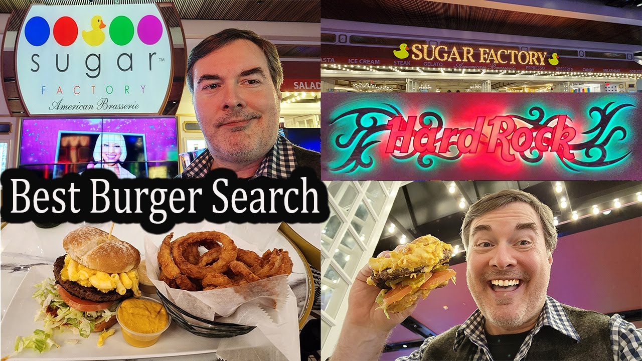 Best Burger Search in Biloxi, MS at Sugar Factory American Brasserie in The Hard Rock Hotel & Casino