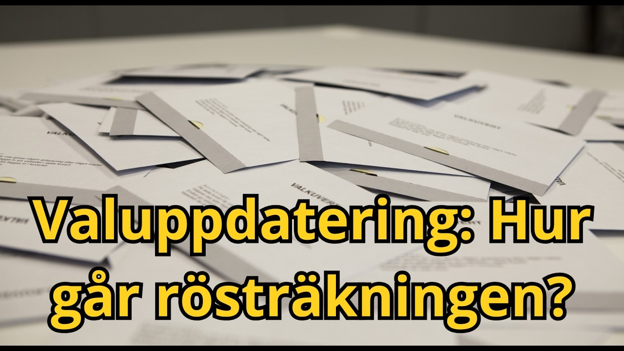 Lunch-live: Har vi f&aring;tt ett slutgiltigt valresultat? Hur g&aring;r det f&ouml;r &ouml;vriga partier?