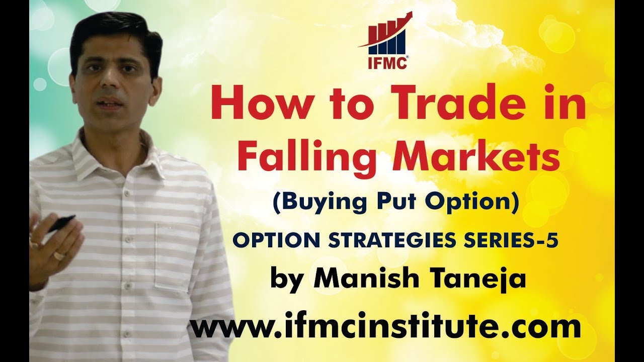 Trading Techniques ll How to trade in Falling Markets ? ll Options Strategies Series-5 ll