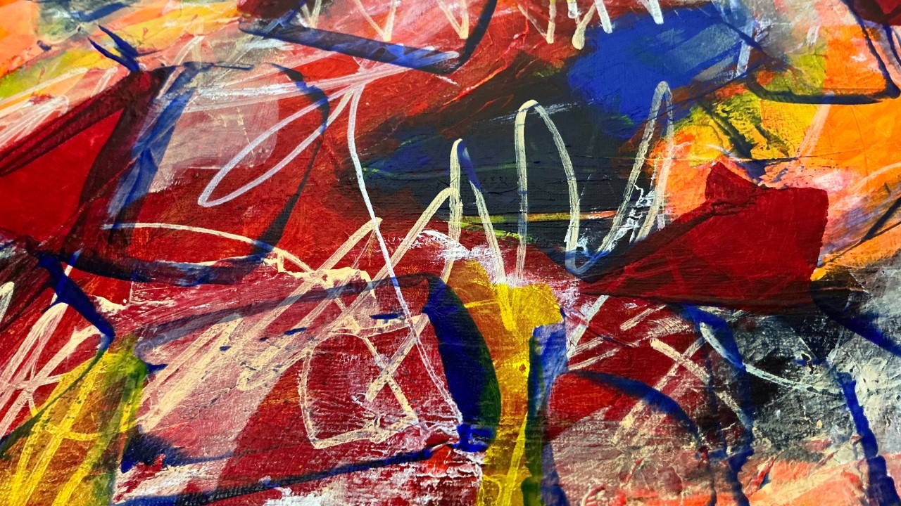 Taking the Painting a Little Further | Relaxing Intuitive Painting