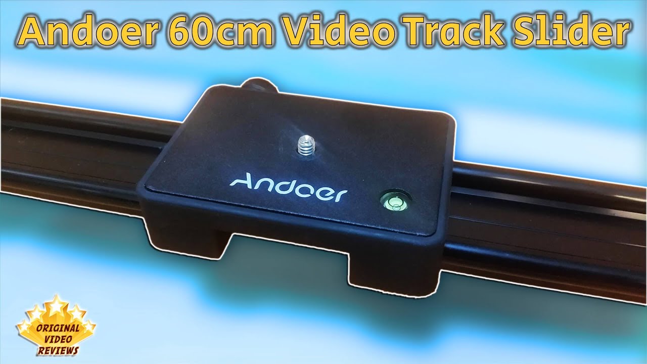 Andoer 60cm Video Track Slider Review 🎚️📷