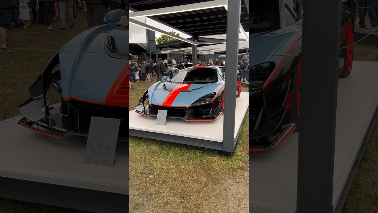 Lanzante Senna GTR 😍 #mclaren #senna #goodwoodfestivalofspeed