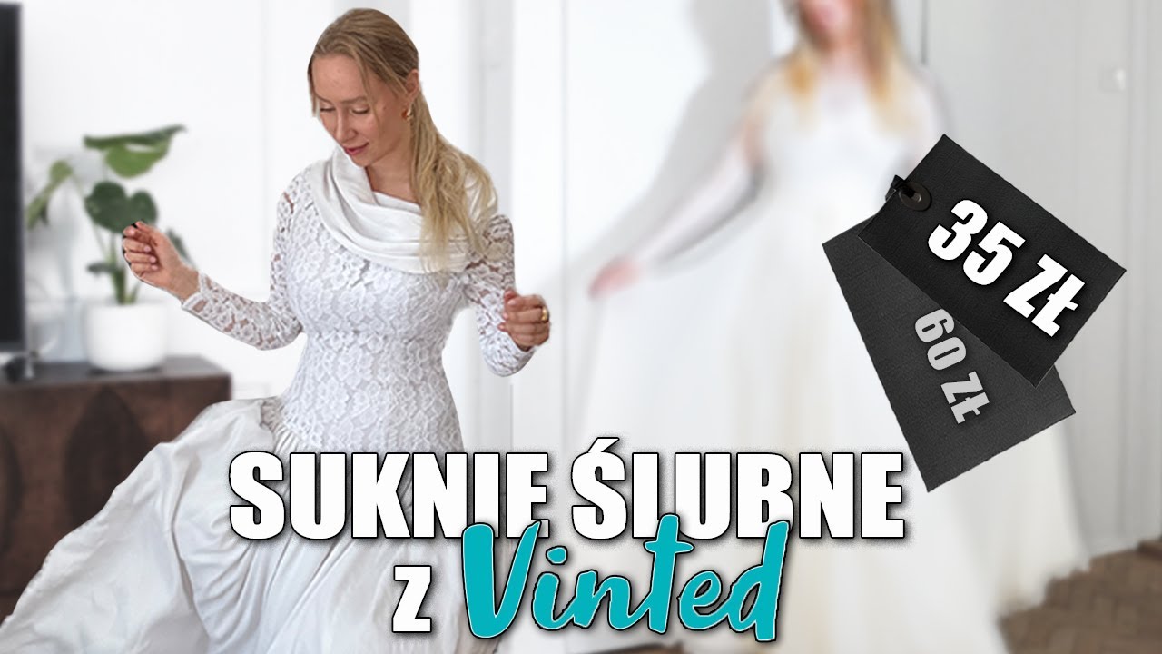 MIERZĘ SUKIENKIE ŚLUBNE Z VINTED DO 65ZŁ !!!