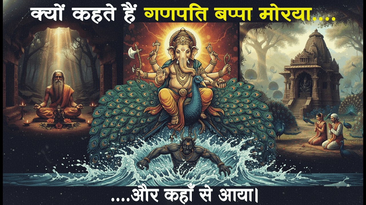 क्यों कहते हैं गणपति बप्पा मोरिया…और कहां से आया?
